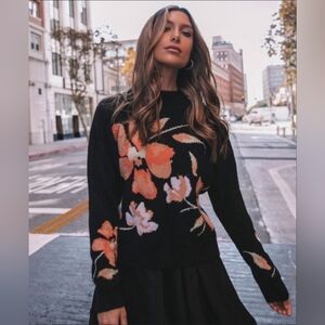 MINKPINK Floral Sweater